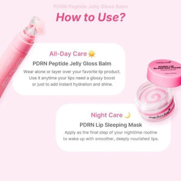 PDRN Peptide Glossy Lip Balm [10g] - Image 3