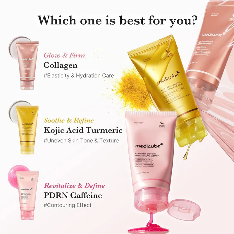 PDRN Pink Caffeine Night Wrapping Mask [75ml] - Image 4