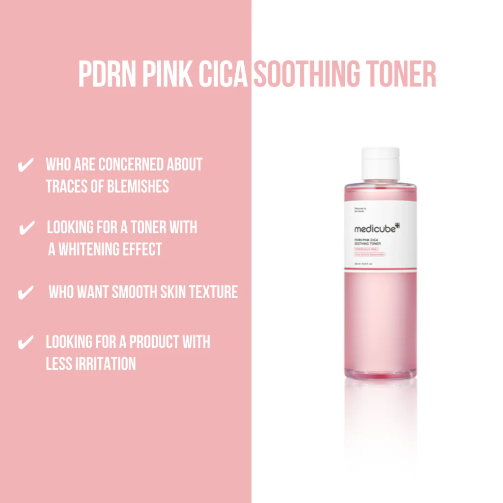 PDRN Pink Cica Soothing Toner [250ml]  - Image 4