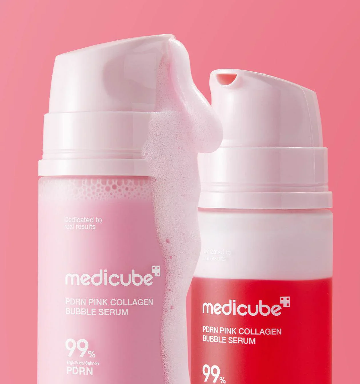 PDRN Pink Collagen Bubble Serum [95ml] - Image 6