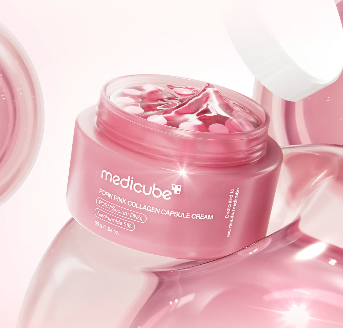 PDRN Pink Collagen Capsule Cream [55g] - Image 3