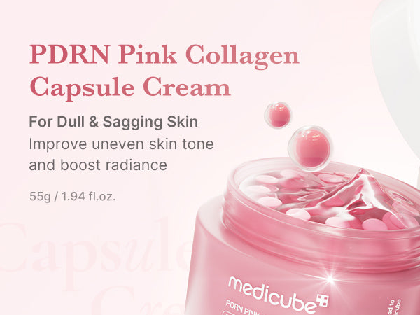 PDRN Pink Collagen Capsule Cream [55g] - Image 4
