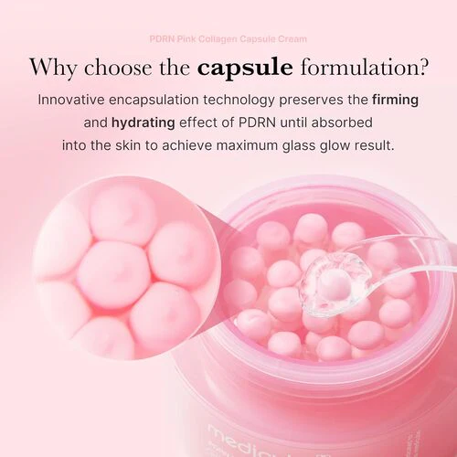 PDRN Pink Collagen Capsule Cream [55g] - Image 5