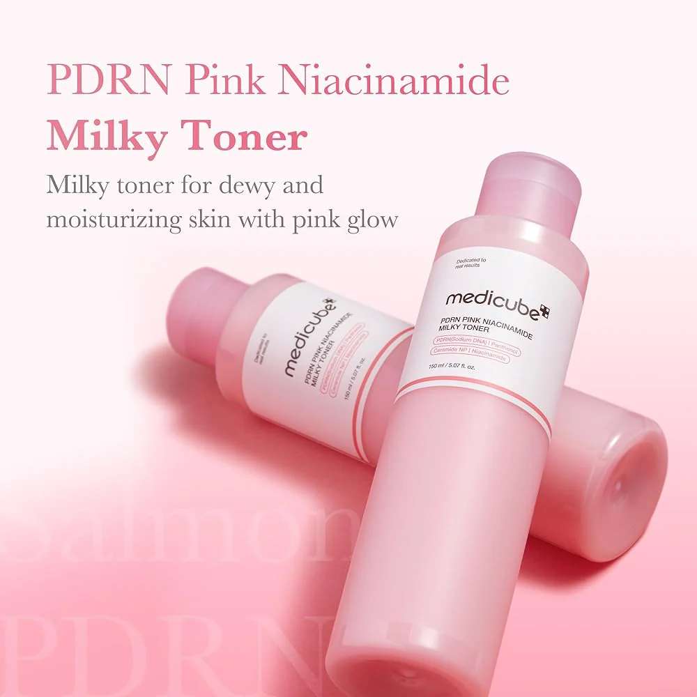 PDRN Pink Niacinamide Milky Toner [150ml] - Image 2