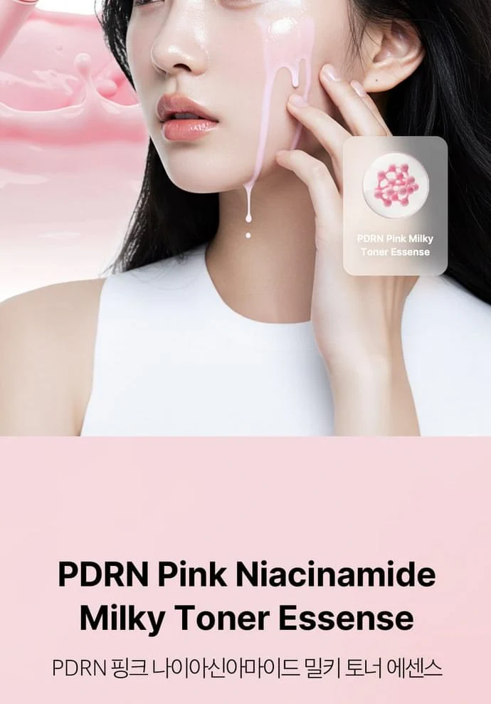 PDRN Pink Niacinamide Milky Toner [150ml] - Image 5