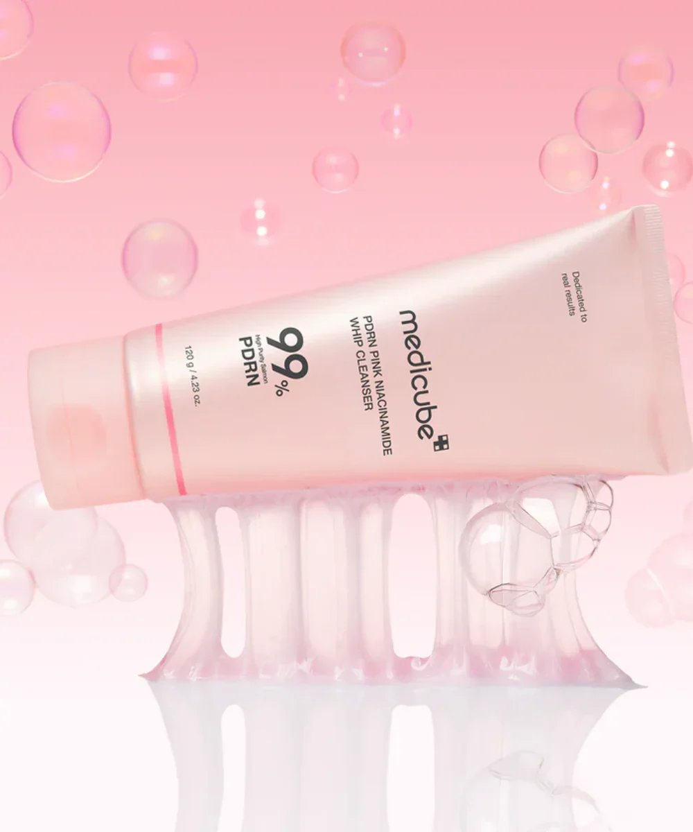 PDRN Pink Niacinamide Whip Cleanser [120g] - Image 2