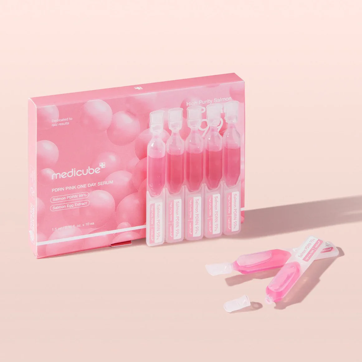 PDRN Pink One Day Serum Set [50g] - Image 2