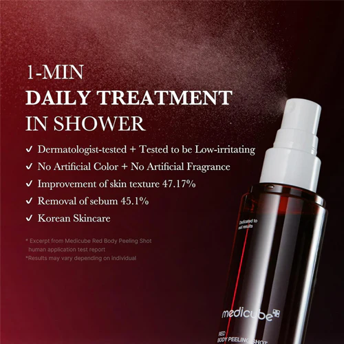 Red Acne Body Peeling Shot [110g] - Image 3