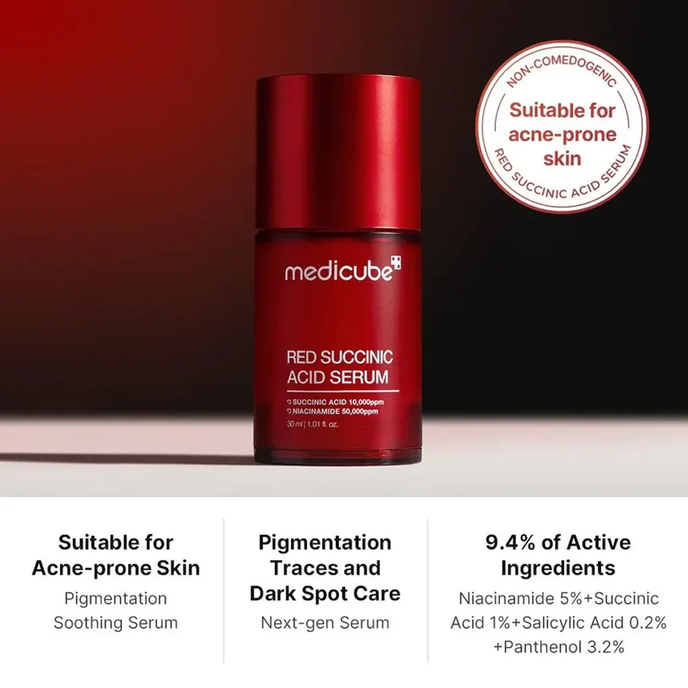 Red Succinic Acid Serum [30ml] - Image 2