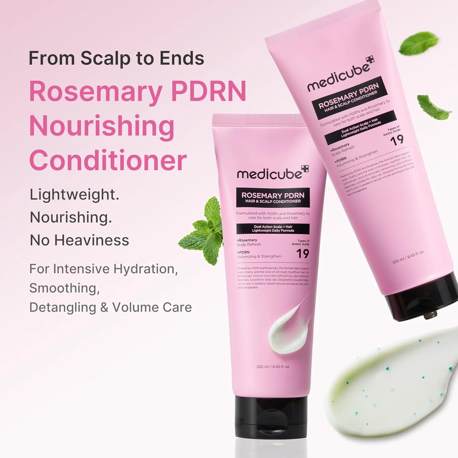 Rosemary PDRN Hair & Scalp Conditioner [250ml] - Image 4