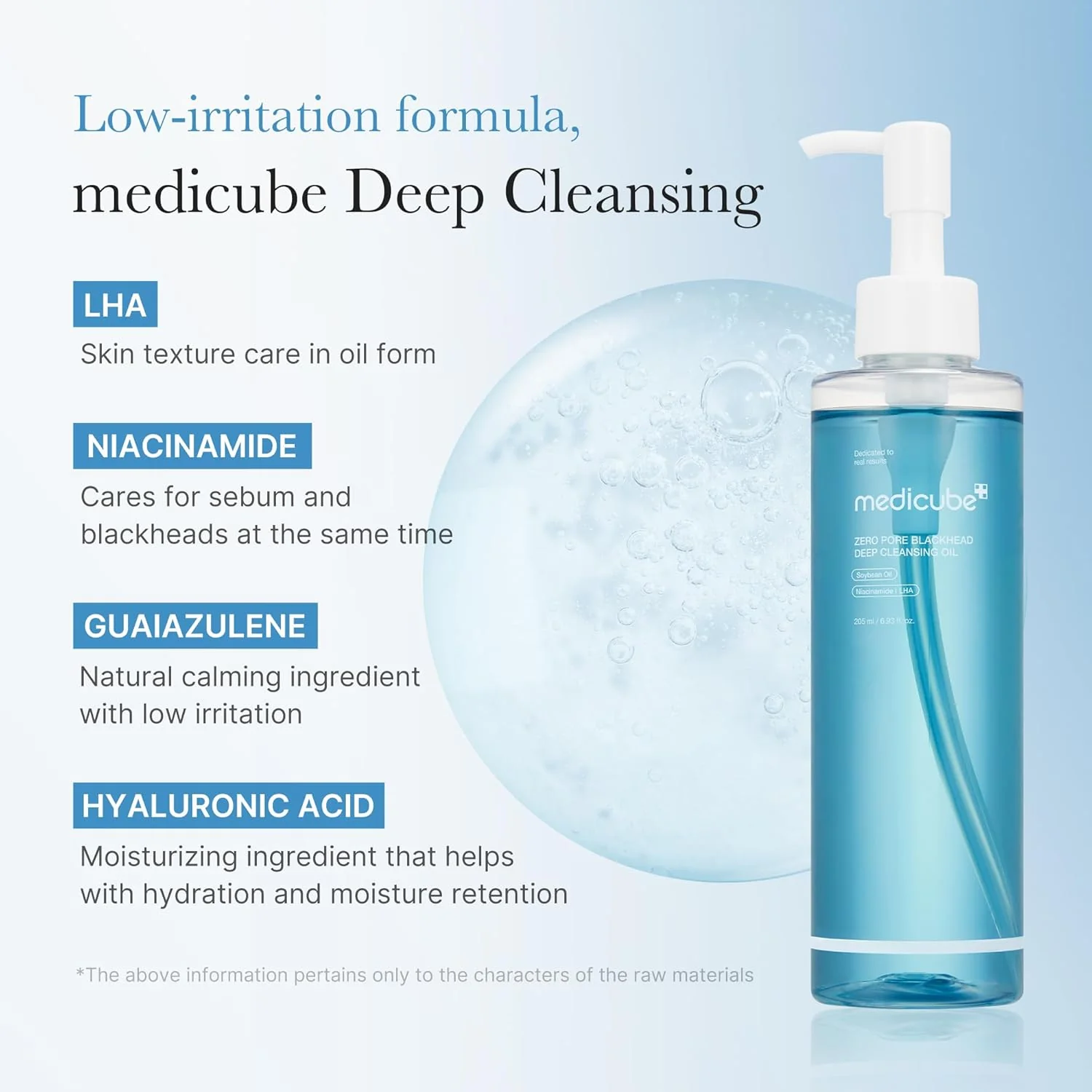 Zero Pore Blackhead Deep Cleansing Oil [205ml] - Image 3