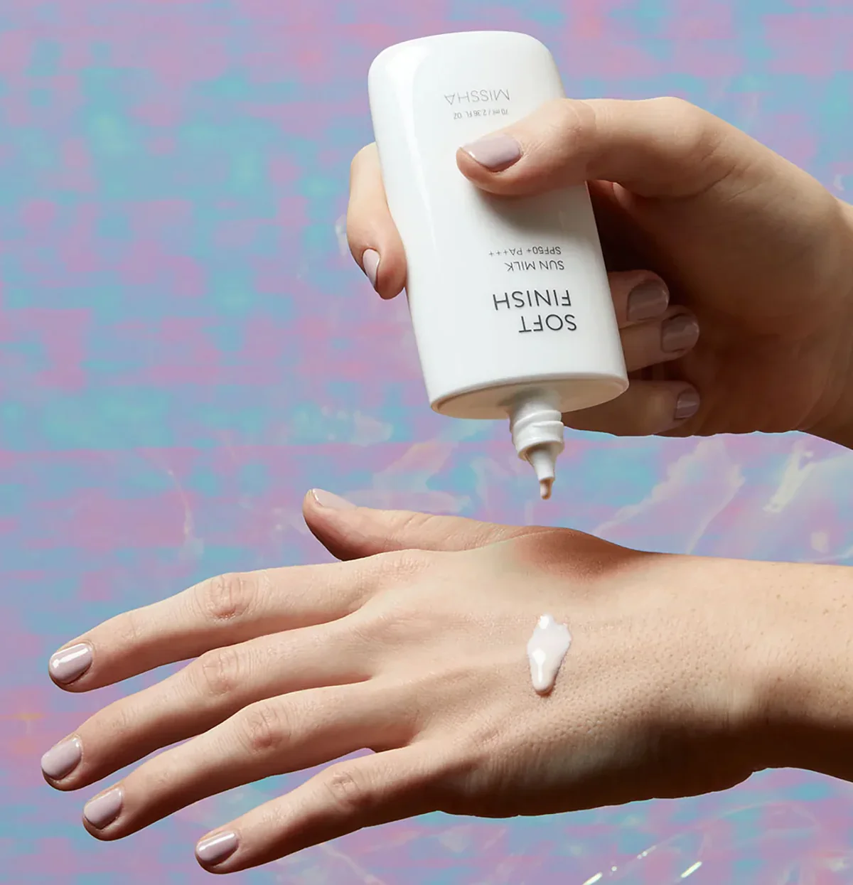 All-Around Safe Block Soft Finish Sun Milk SPF50+ PA+++ [70ml] - Image 2
