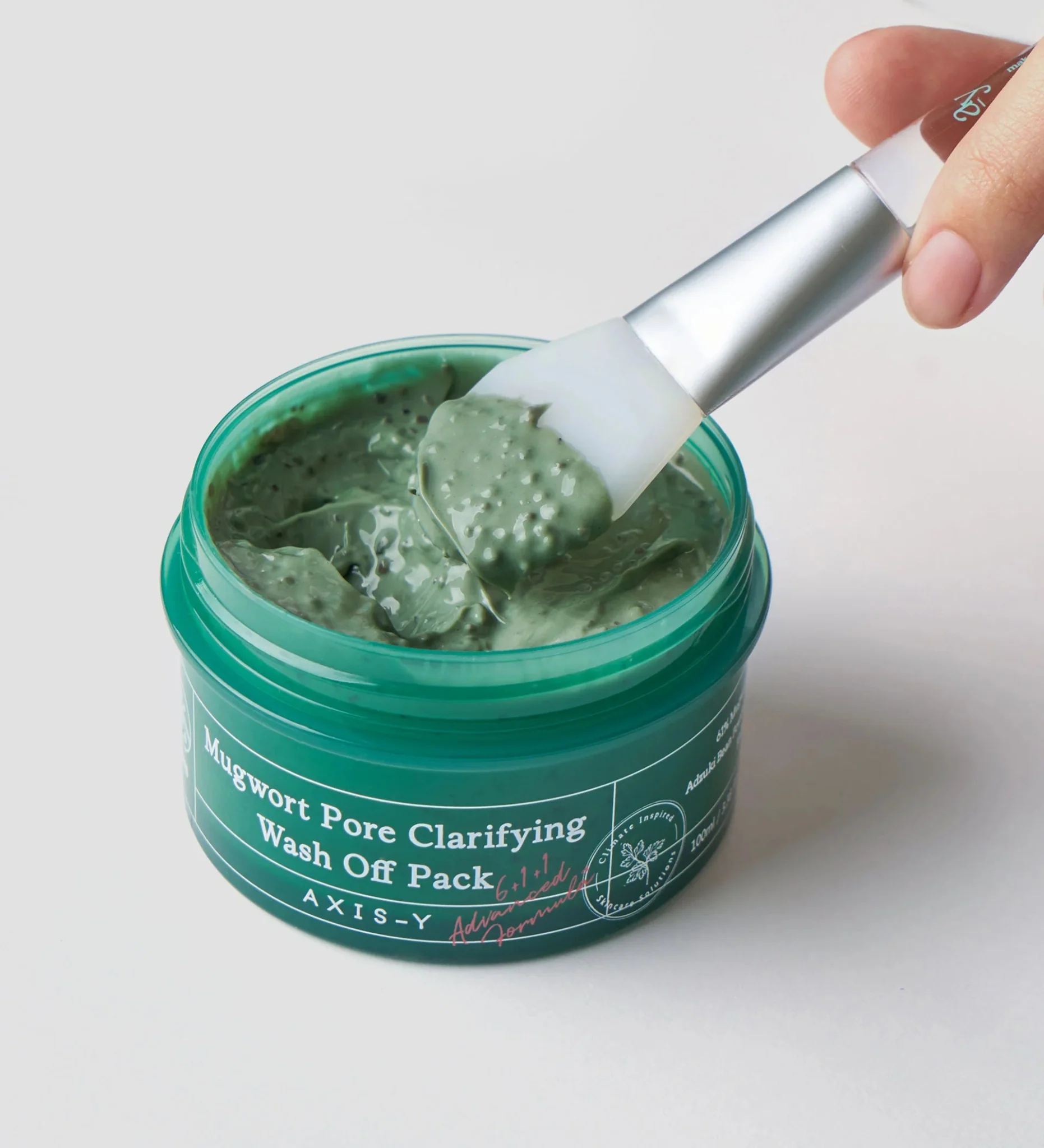 Mugwort Pore Clarifying Wash Off Pack [100ml] - Image 3