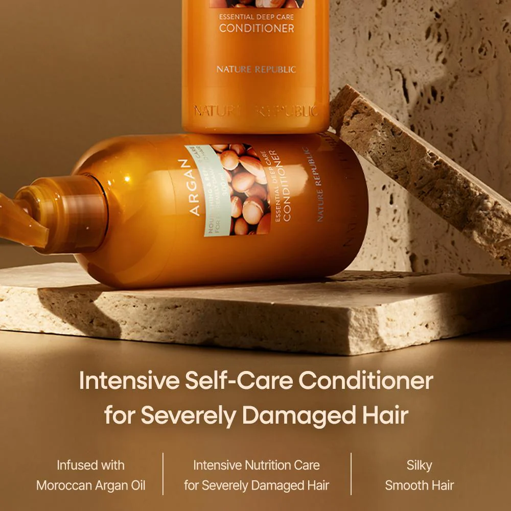 Argan Essential Deep Care Conditioner [300ml] - Image 3