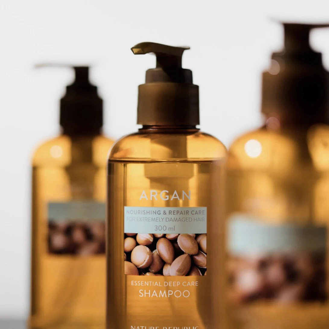 Argan Essential Deep Care Shampoo [300ml] - Image 4