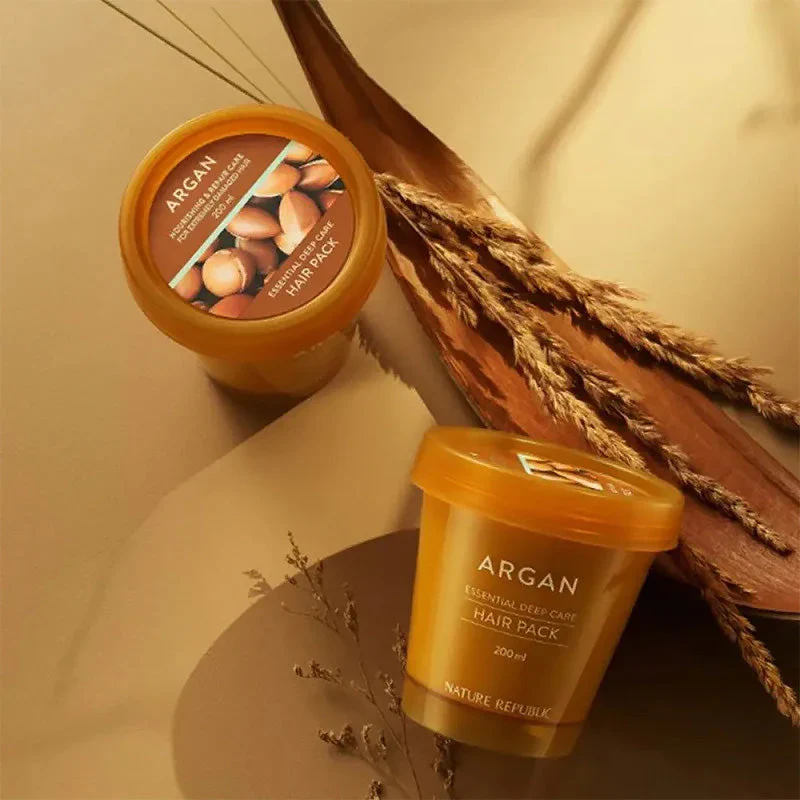 Argan Essential Moisture Repairing Hair Mask [200ml] - Image 6