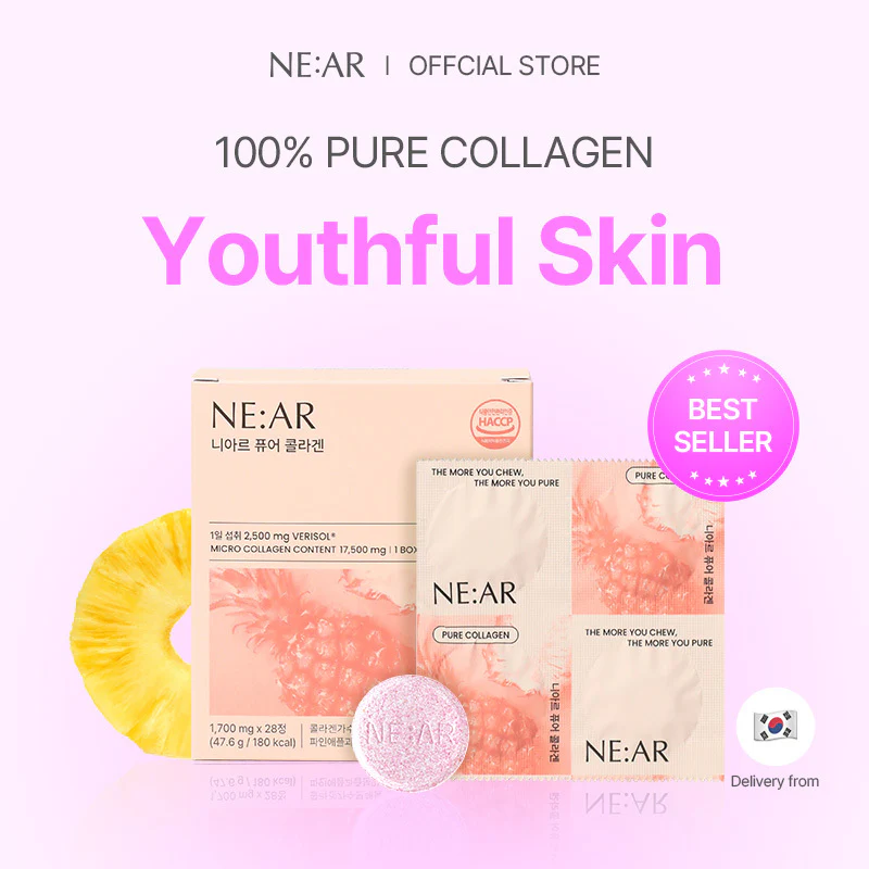 NE:AR Glow Collagen Chews [28 Tablets] - Image 5