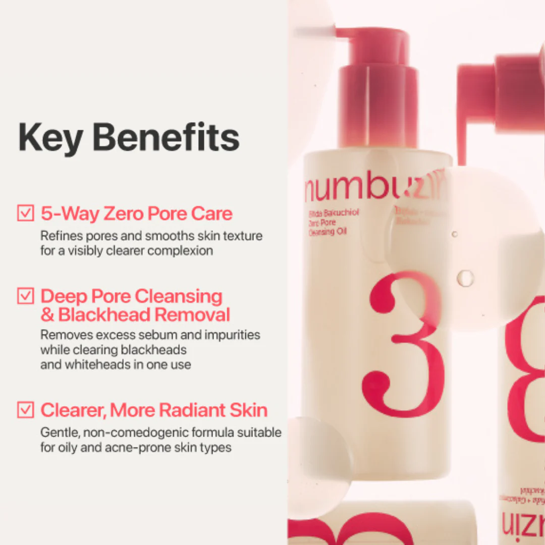 No.3 Bifida Bakuchiol Zero Pore Cleansing Oil [200ml] - Image 4