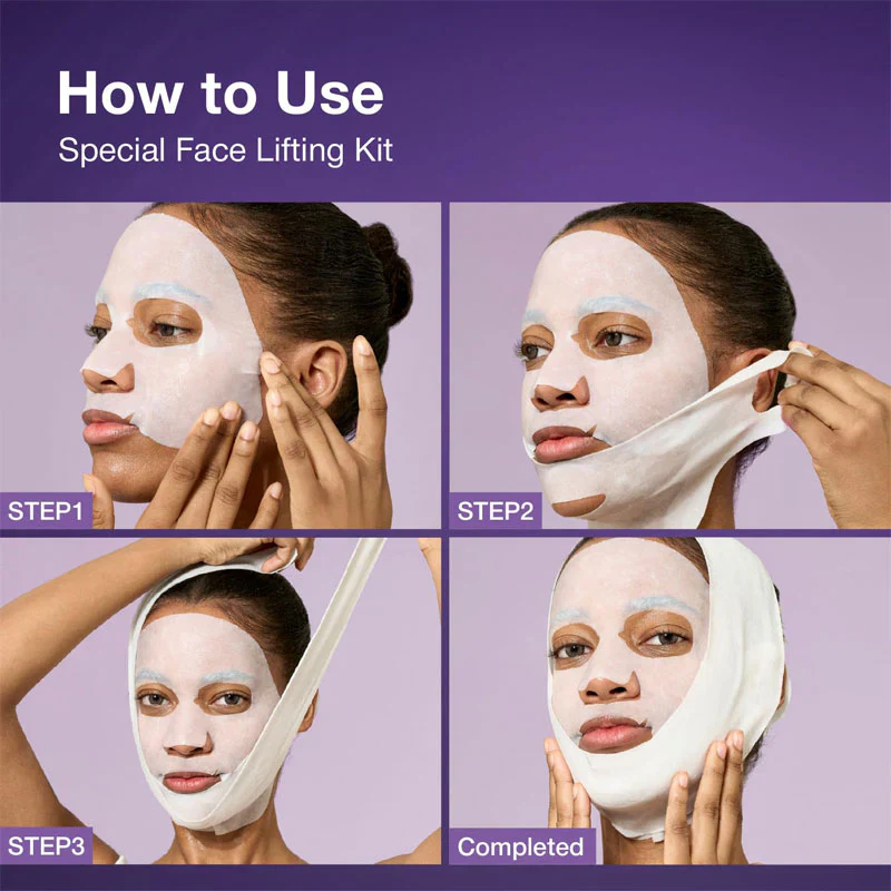 [numbuzin] No.9 NAD Bio Lifting-sil Full Face Mask Set [48ml] - Image 2