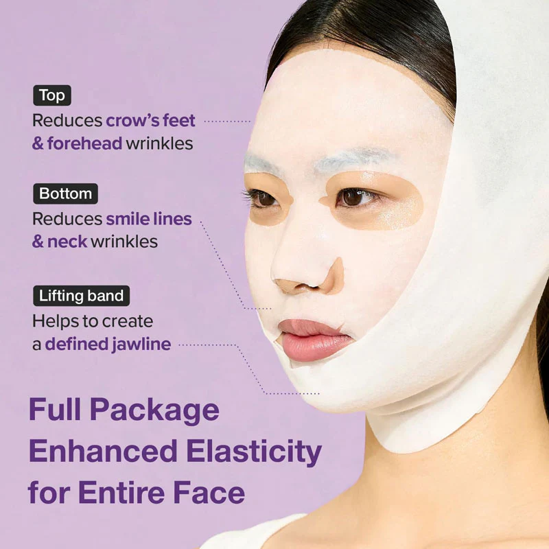 [numbuzin] No.9 NAD Bio Lifting-sil Full Face Mask Set [48ml] - Image 3