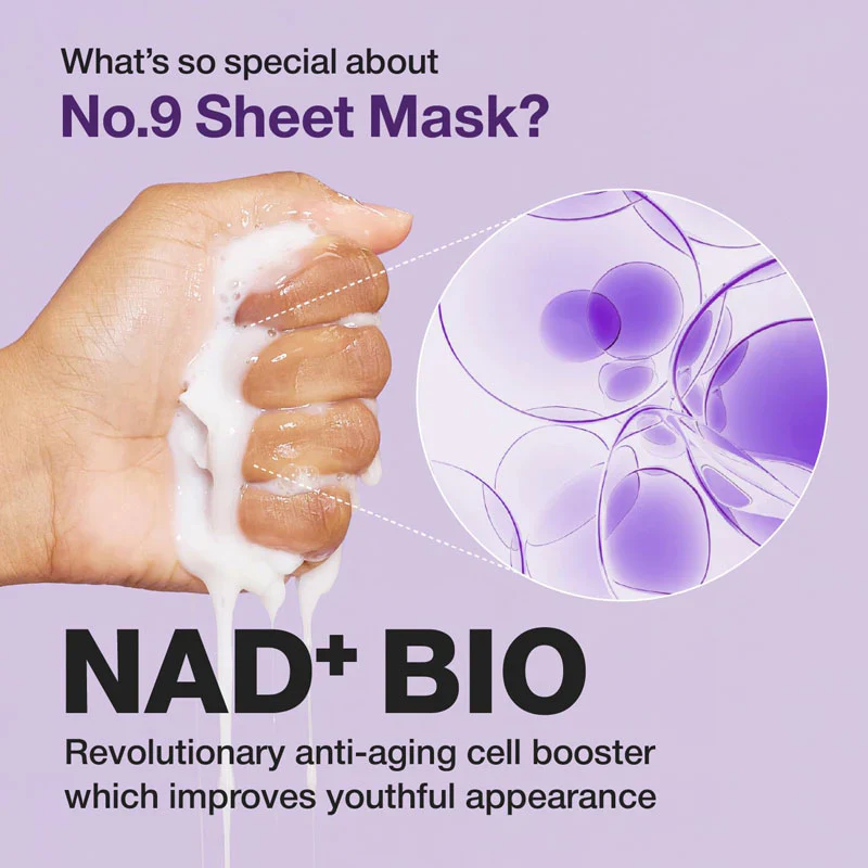 [numbuzin] No.9 NAD Bio Lifting-sil Full Face Mask Set [48ml] - Image 4