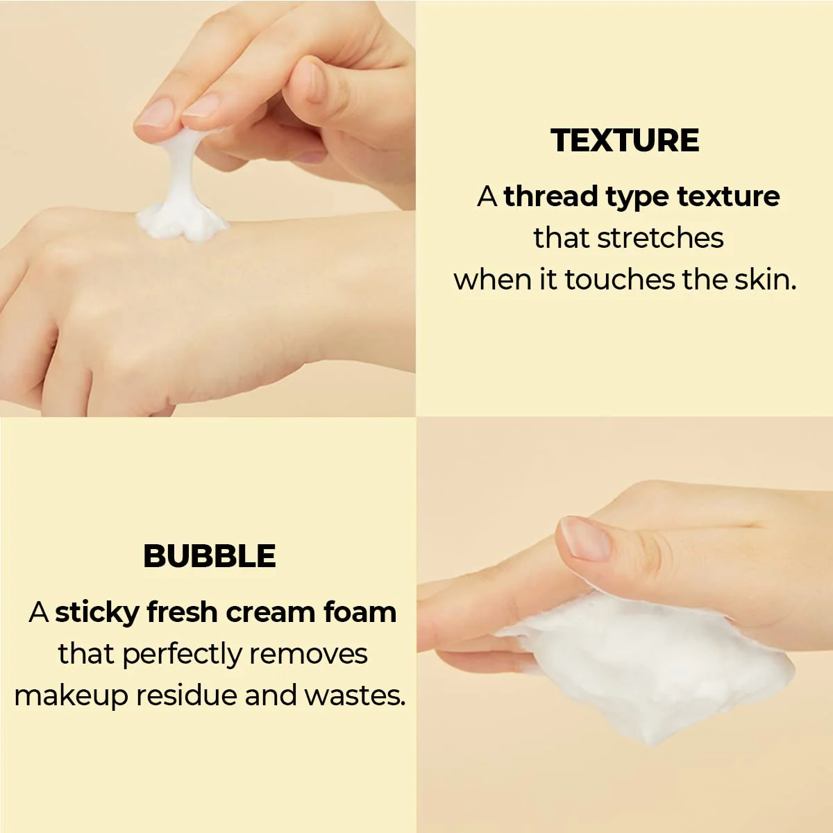 No. 2 Deep Clean Fresh Cream Cleanser [120ml]  - Image 2