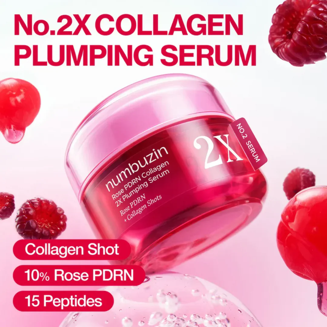 No.2 Rose PDRN Collagen 2X Plumping Serum [30ml] - Image 2