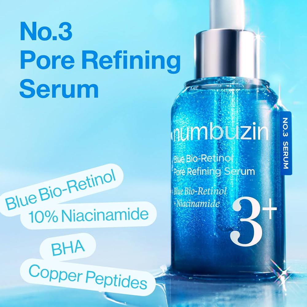 No.3 Blue Bio-Retinol Pore Refining Serum [30ml] - Image 2