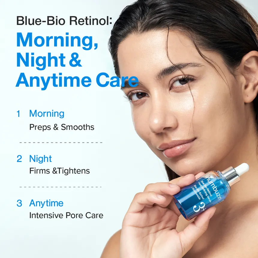 No.3 Blue Bio-Retinol Pore Refining Serum [30ml] - Image 3