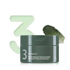 No. 3 Pore &amp; Makeup Cleansing Balm With Green Tea And Charcoal [85g] 