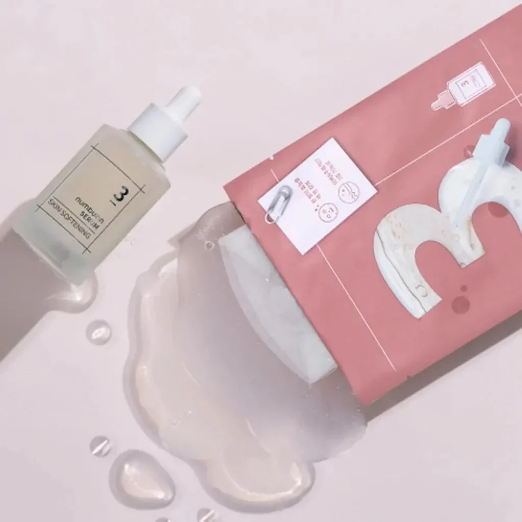 No.3 Tingle-Pore Softening Sheet Masks [27ml x 1 Sheet] - Image 3