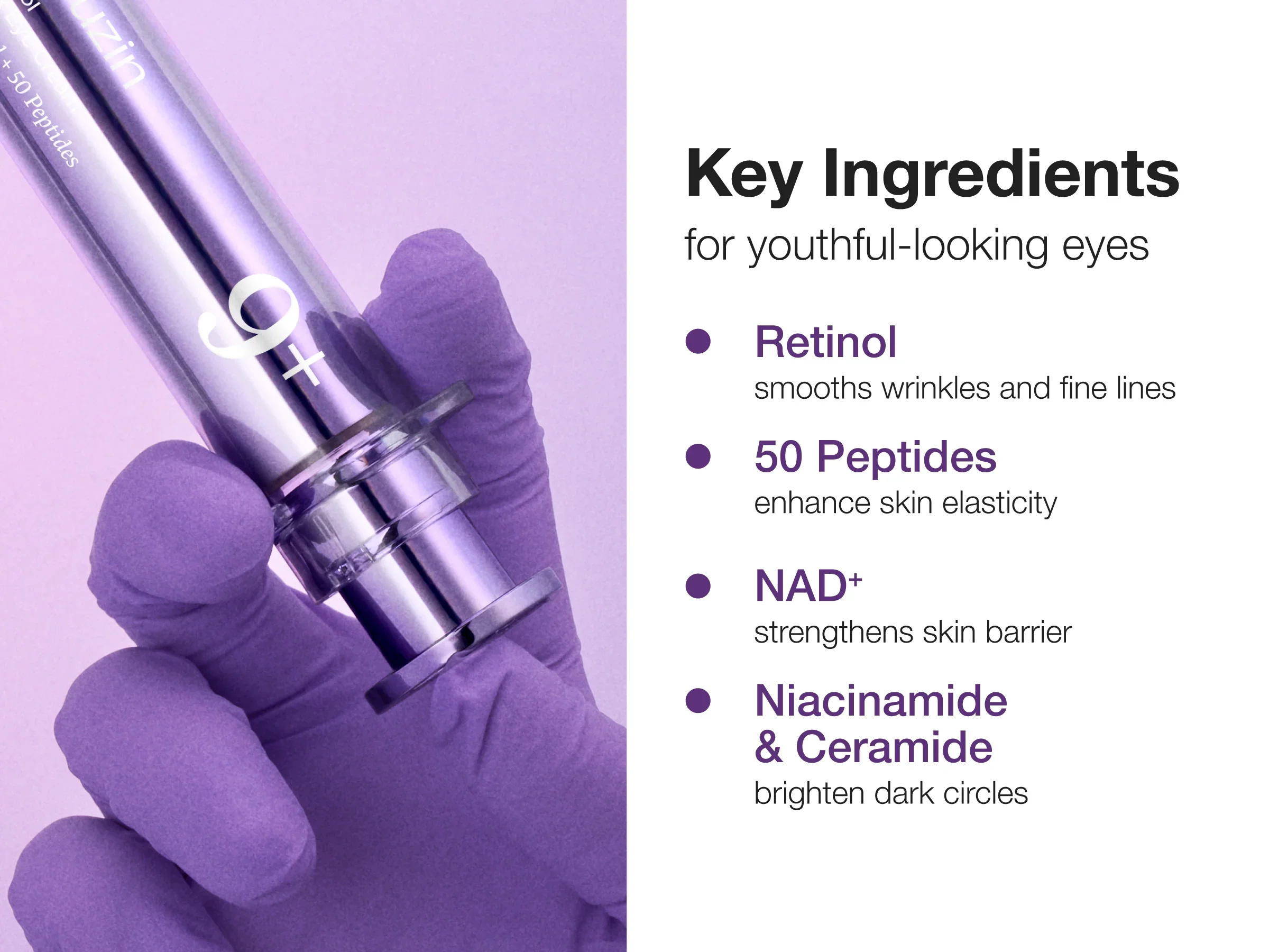 No.9 NAD+ Retinol Volumetox Eye Cream [10ml] - Image 5