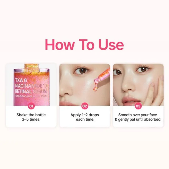 TXA 6 Niacinamide 10 Retinal Serum [30ml] - Image 4