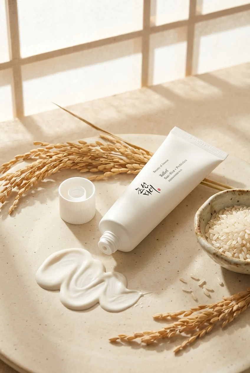 Relief Sun : Rice + Probiotics (SPF50+ PA++++) [50ml]  - Image 4