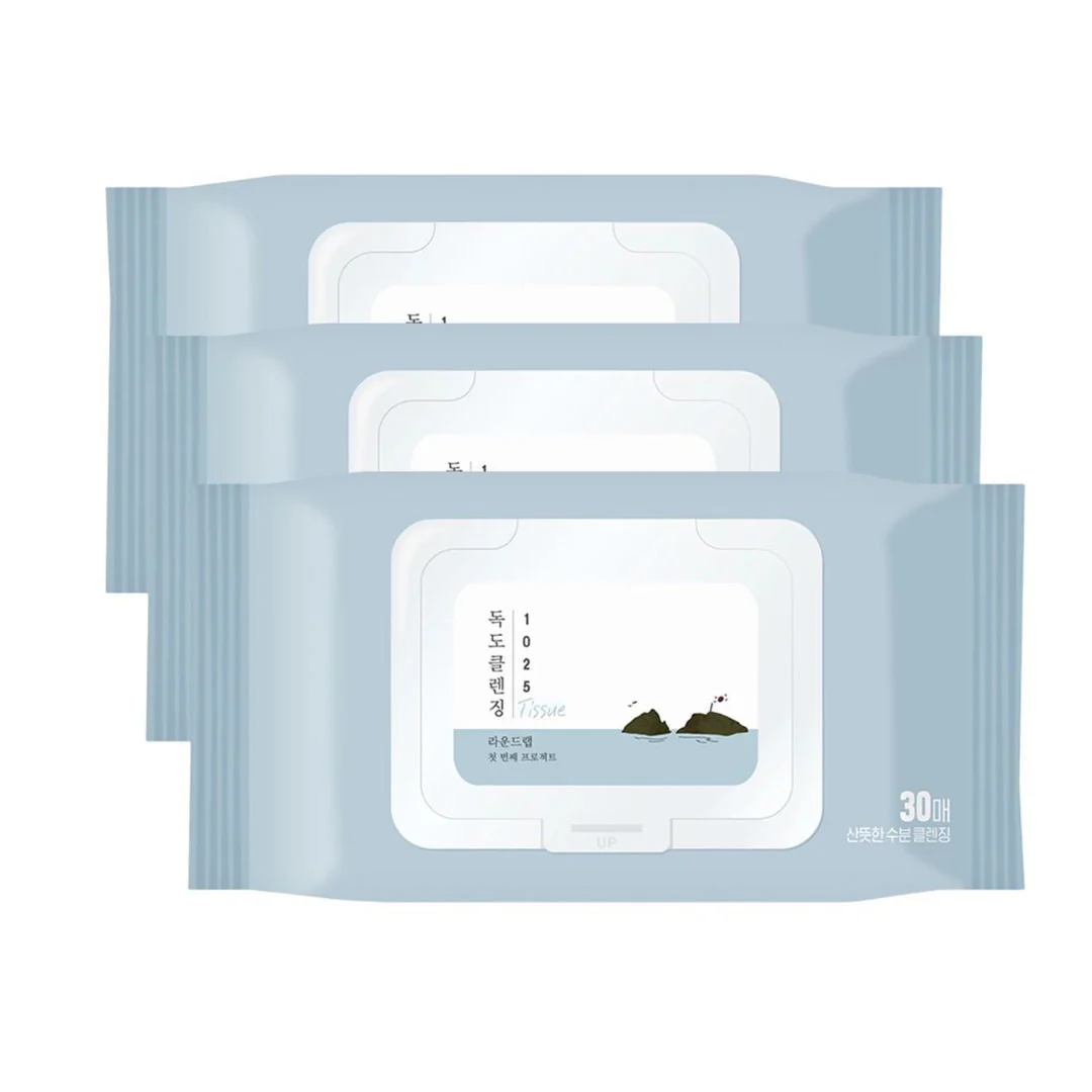 1025 Dokdo Cleansing Tissue [30ea]