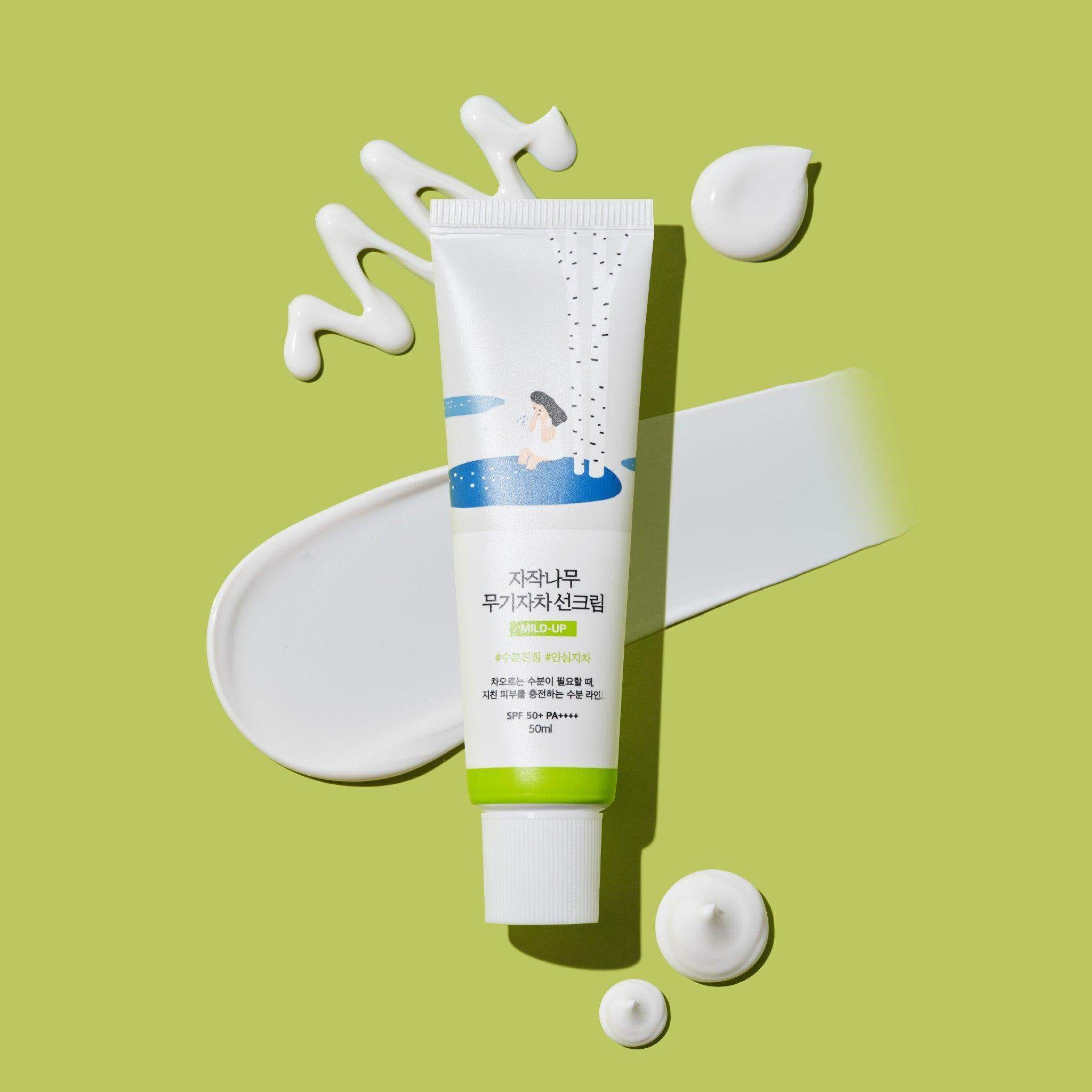 Birch Juice Moisturizing Mild Up Sunscreen [50ml] - Image 2