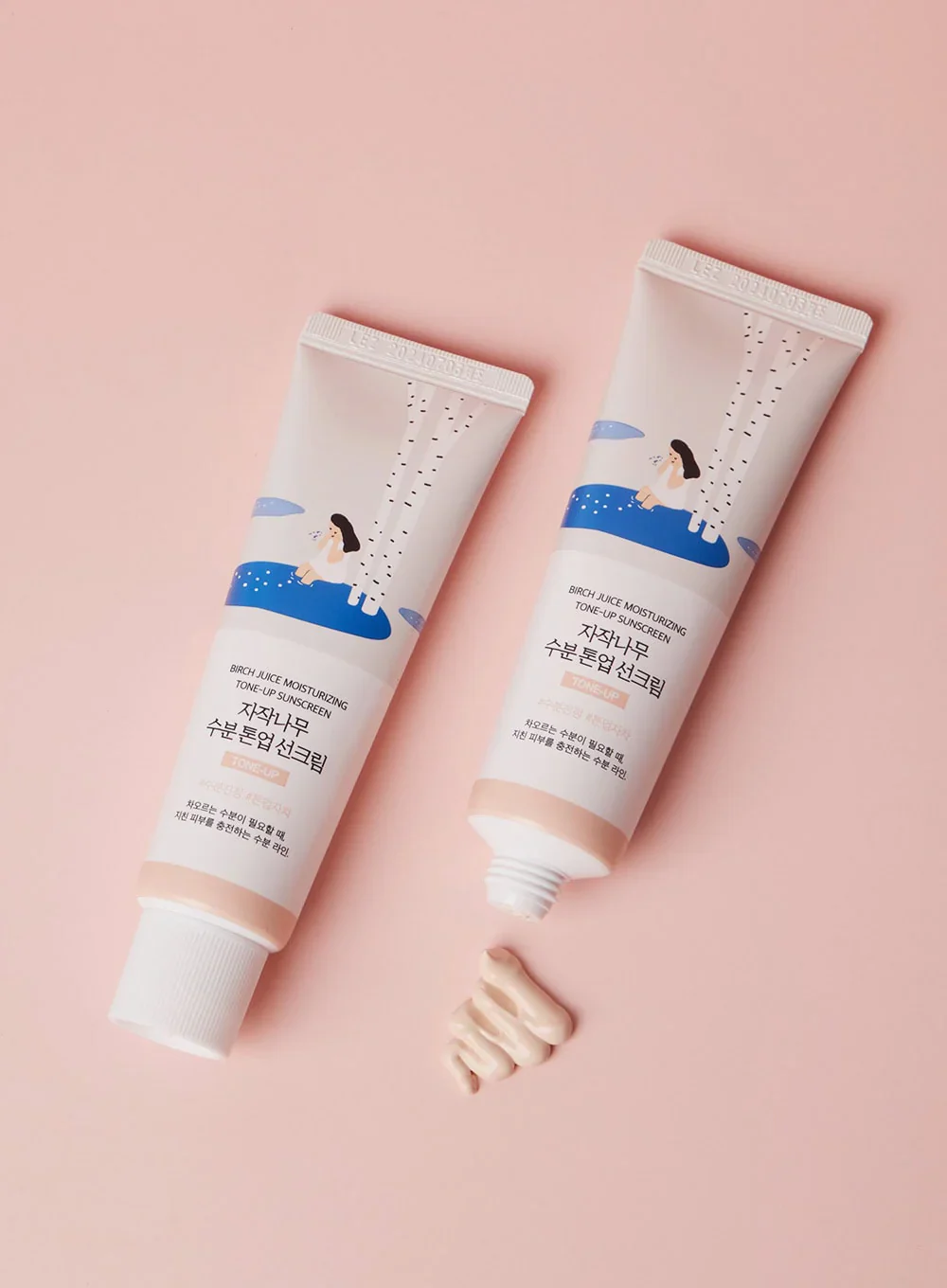 Birch Juice Moisturizing Tone Up Sunscreen [50ml] - Image 4