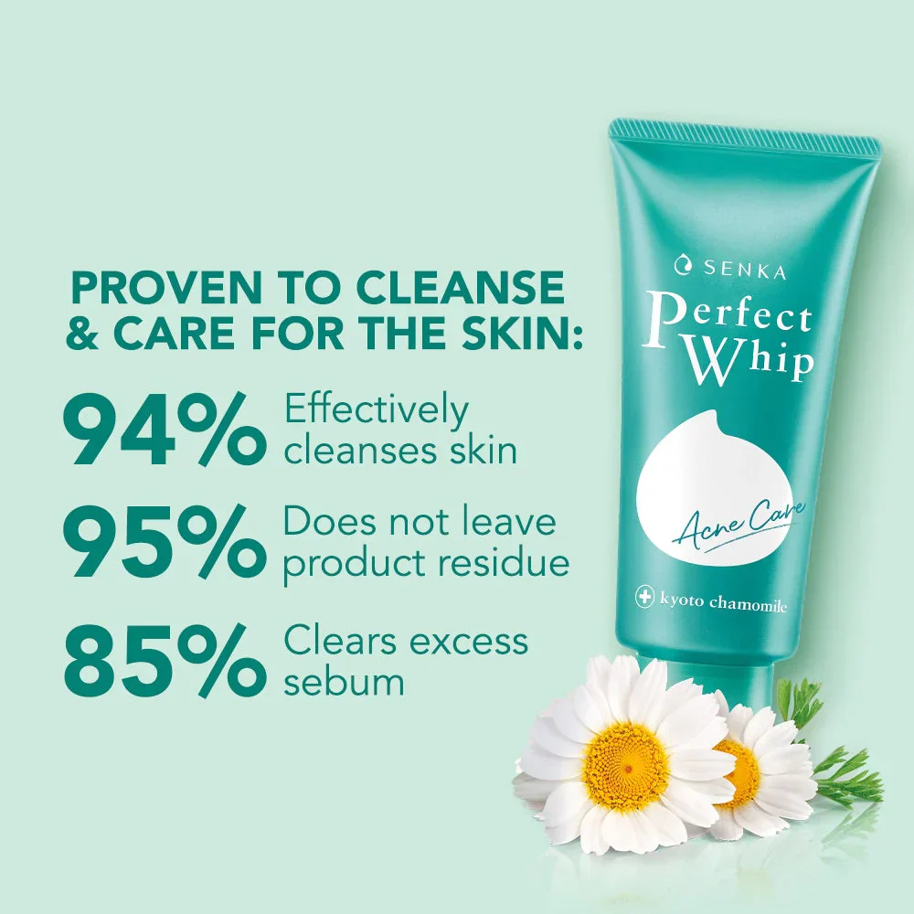 [Shiseido] Senka Perfect Whip Acne Care Beauty Face Foam [100g] - Image 3