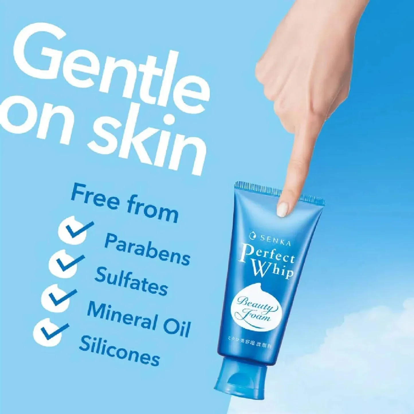 [Shiseido] Senka Perfect Whip Beauty Face Foam [120g] - Image 4
