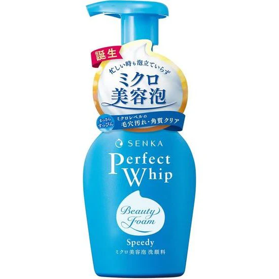 [Shiseido] Senka Perfect Whip Speedy Face Wash [150ml]