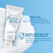 [Shiseido] Senka Perfect Whip White Clay Face Foam [120ml] - Image 2