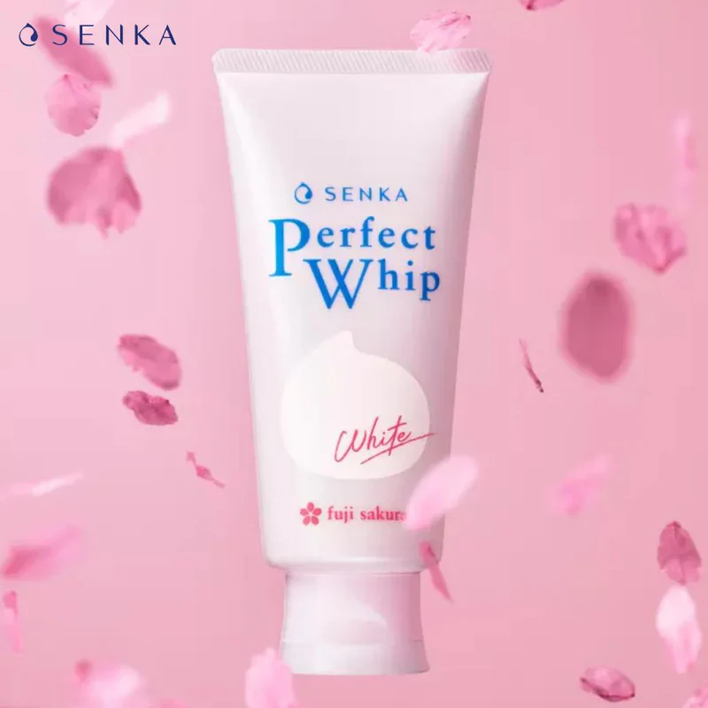 [Shiseido] Senka Perfect Whip White Fuji Sakura Face Foam [100ml] - Image 4