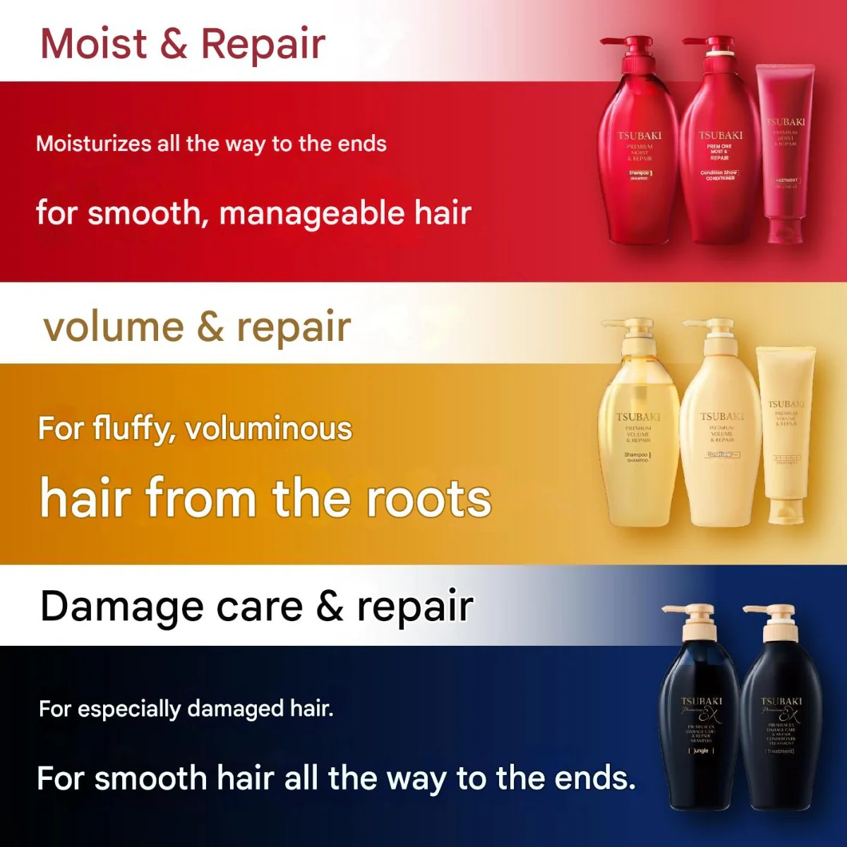 Tsubaki Premium Moist &amp; Repair Shampoo Refill [900ml] - Image 4