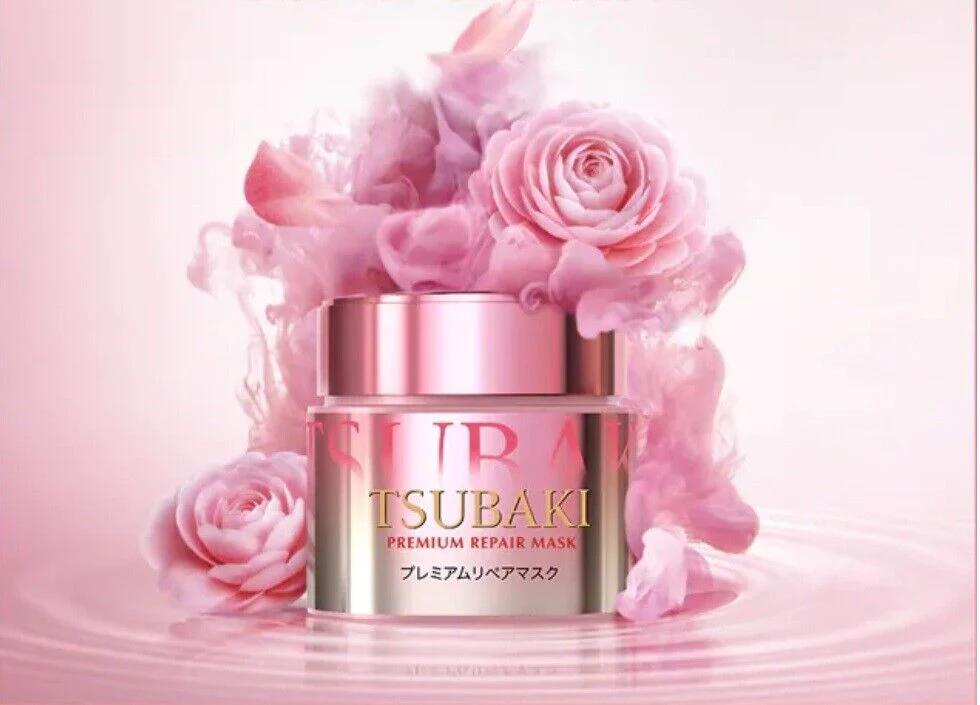 [Shiseido] Tsubaki Premium Repair Mask Pink Camellia [180g] - Image 3