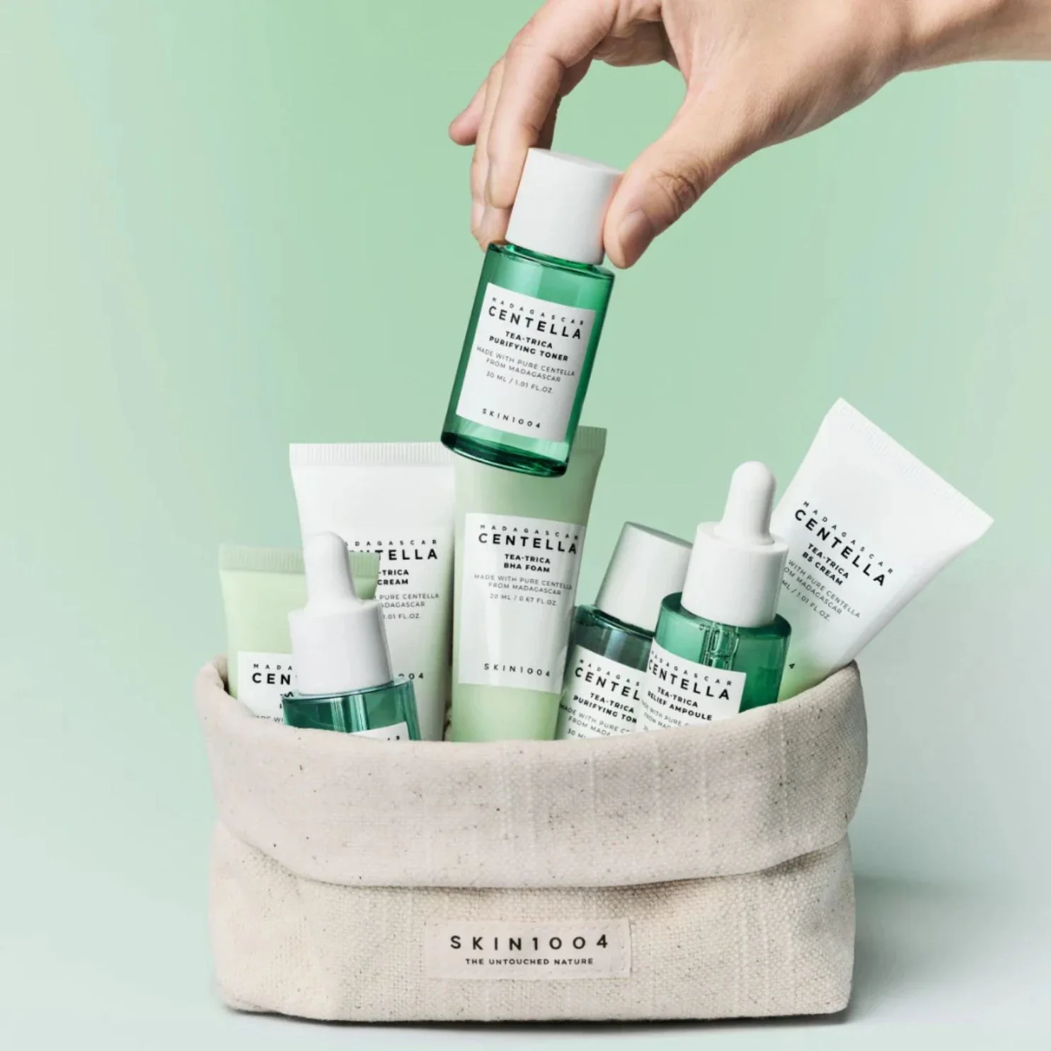 Madagascar Centella Tea-Trica Travel Kit [4pcs] - Image 3
