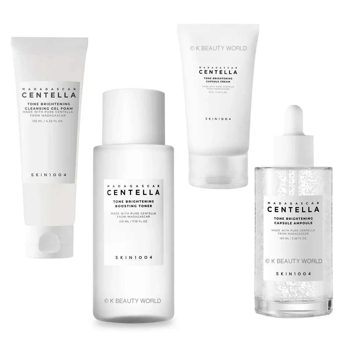 Madagascar Centella Tone Brightening Travel Kit [4pcs] - Image 4