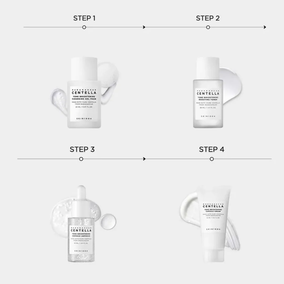 Madagascar Centella Tone Brightening Travel Kit [4pcs] - Image 6