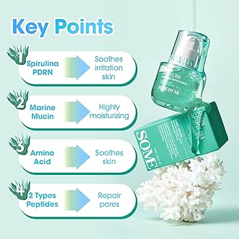 PDRN Spirulina Soothing Repair Serum [50ml] - Image 2