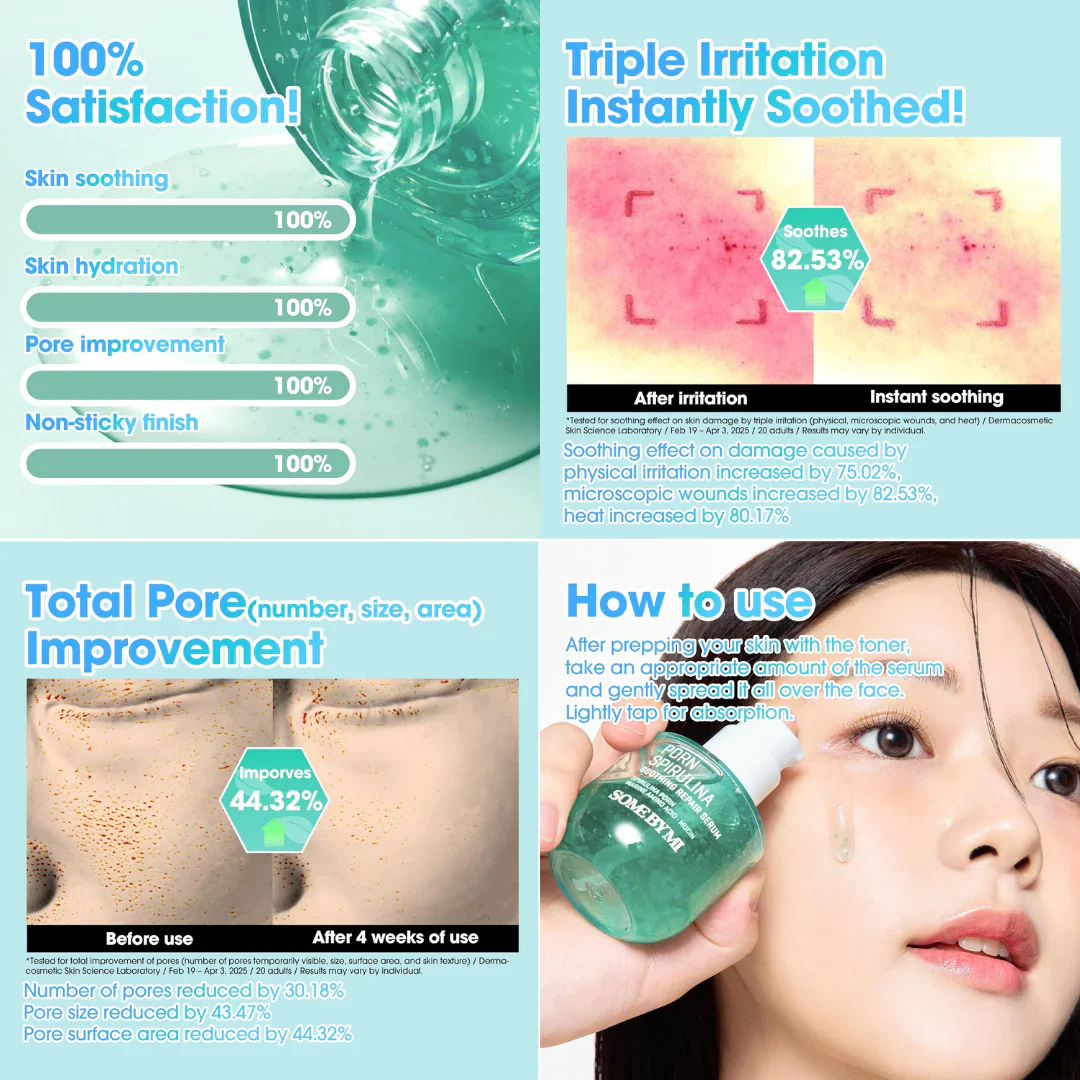 PDRN Spirulina Soothing Repair Serum [50ml] - Image 5