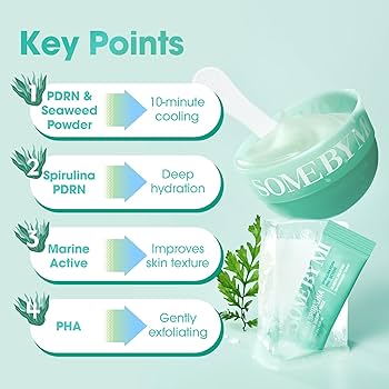 PDRN Spirulina Soothing Sherbet Mask Set - Image 4
